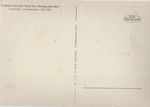 Steingaden-Wieskirche - Wallfahrtskirche