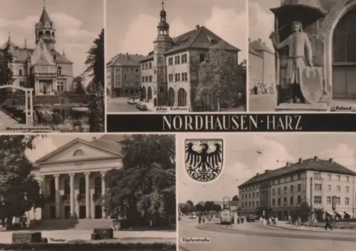 Nordhausen - u.a. Töpferstraße - ca. 1970