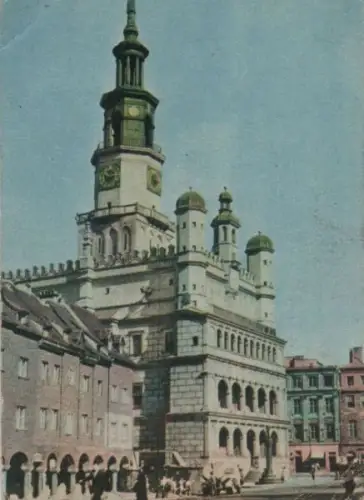 Polen - Polen - Poznan - Posen - Ratusz - ca. 1975