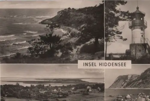 Hiddensee - u.a. Leuchtturm - 1970