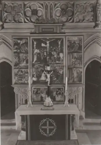 Meißen - Dom - Kreuzaltar - ca. 1985