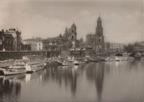 Dresden - Terrassenufer - 1978