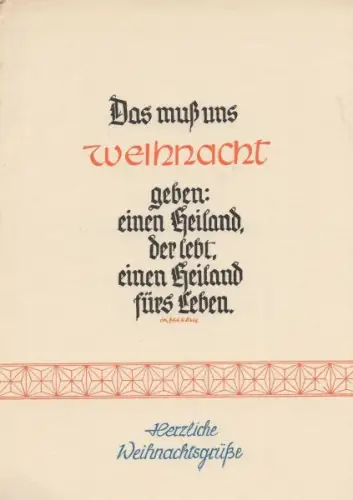 Weihnachten Sinnspruch