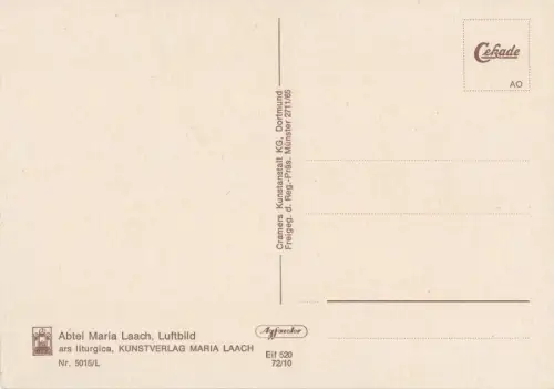 Maria Laach (Glees) - Luftbild