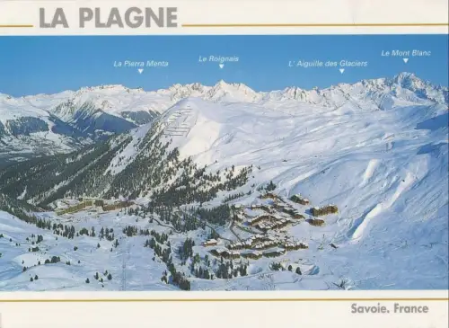 Frankreich - La Plagne - Frankreich - Skigebiet