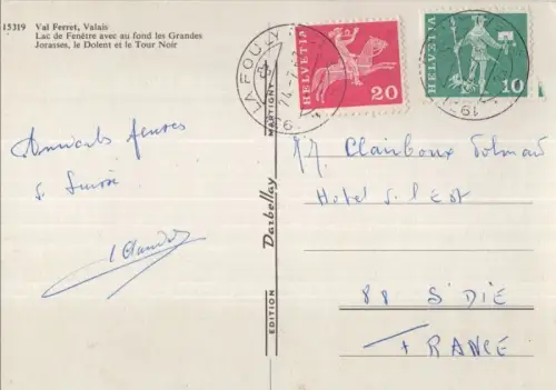 Schweiz - Wallis - Schweiz - Val Ferret