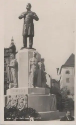 Österreich - Österreich - Wien I. - Dr.-Karl-Lueger-Denkmal - ca. 1955