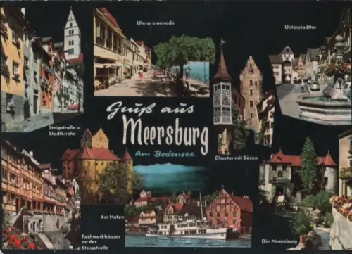 Meersburg - u.a. Steigstraße - 1966