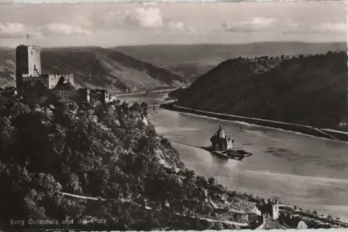Kaub, Burg Gutenfels - und die Pfalz