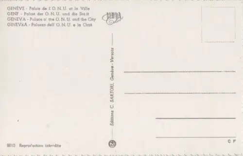 Schweiz - Genf / Genève - Schweiz - Palais