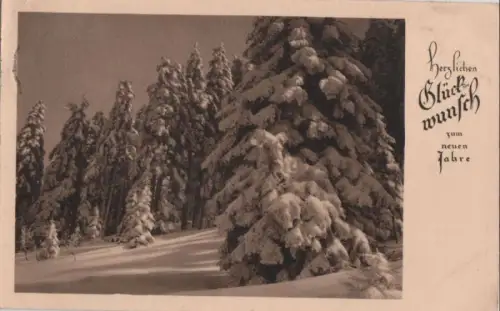 Glückwunsch zum neuen Jahre