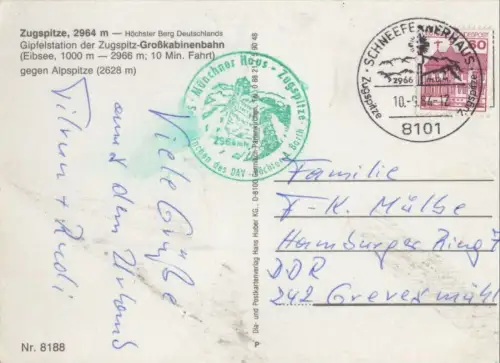 Zugspitze - Gipfelregion