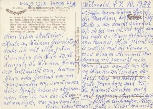 Teutoburger Wald - Hermannsdenkmal