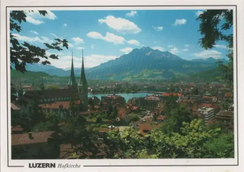 Schweiz - Luzern - Schweiz - Hofkirche