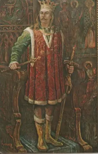 Costin Petrescu - Stefan der Große, Fürst der Moldau - ca. 1980
