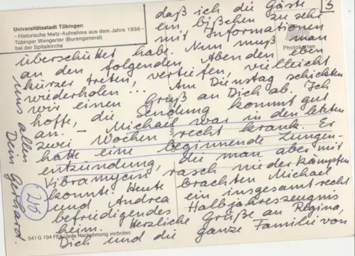 Tübingen - beid er Spitalkirche