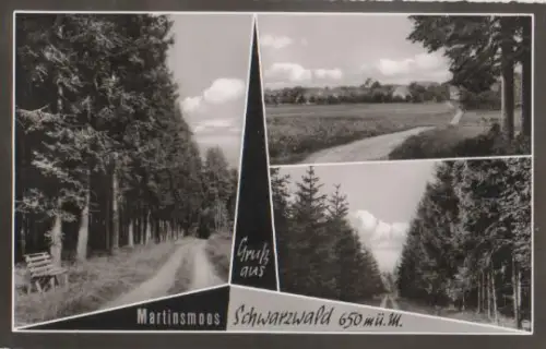 Neubulach - Martinsmoos Schwarzwald - 1967