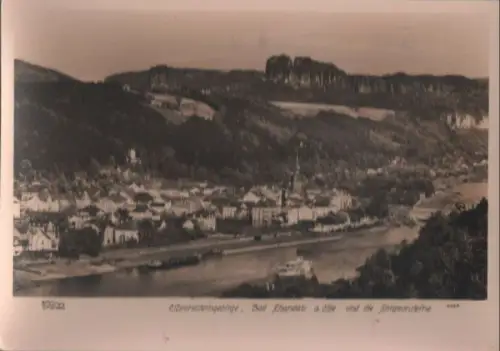 Bad Schandau - im Elbsandsteingebirge - 1952