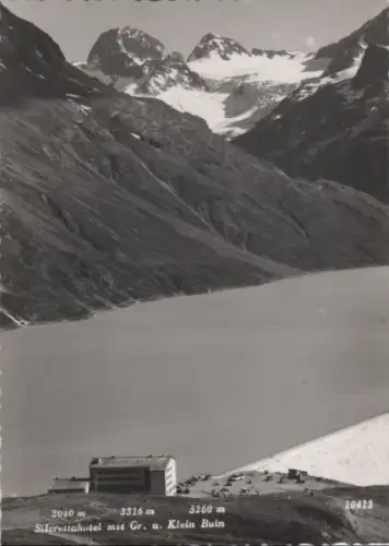 Österreich - Österreich - Silvretta - Silvrettahotel mit Gr. und Klein Buin - ca. 1965