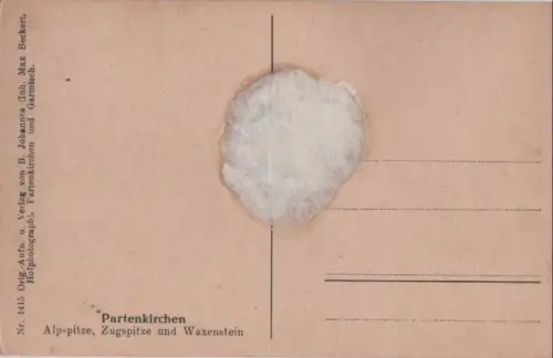 Partenkirchen - Mit Alpspitze, Zugspitze