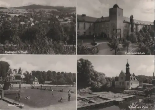 Rodewisch - u.a. Schloß mit Cafe - 1969