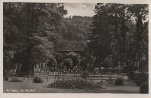 Karlsbad - Im Posthof - ca. 1955