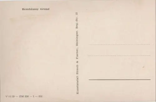 Benshausen - Benshäuser Grund