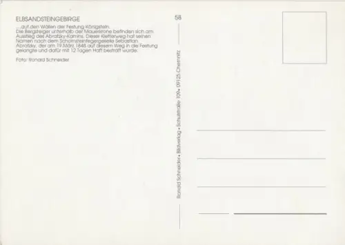 Elbsandsteingebirge - Festung Königstein