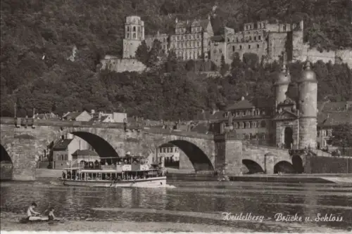 Heidelberg - Brücke und Schloss
