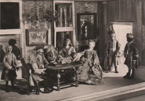 Arnstadt - Schloßmuseum - Mon plaisir - Kleine Hofgesellschaft - 1972