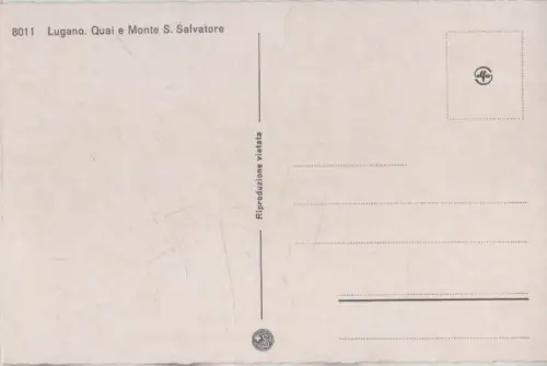 Schweiz - Lugano - Schweiz - Quai