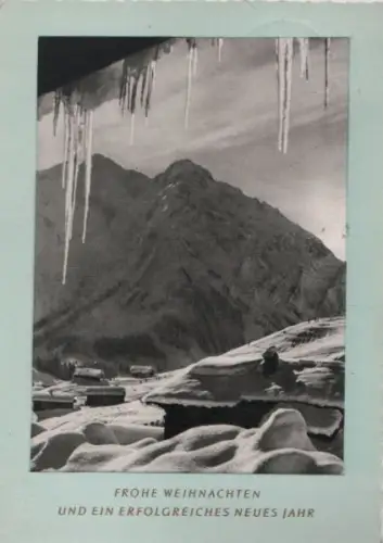 Frohe Weihnachten Eiszapfen