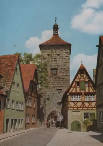 Rothenburg - Siebersturm - 1964