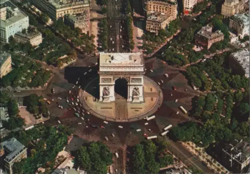 Frankreich - Frankreich - Paris - Arc de Triomphe - 1971