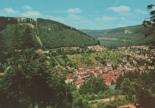 Bad Wildbad - mit Sommerberg - ca. 1975