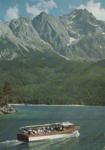 Eibsee (See) - mit Zugspitze - 1966