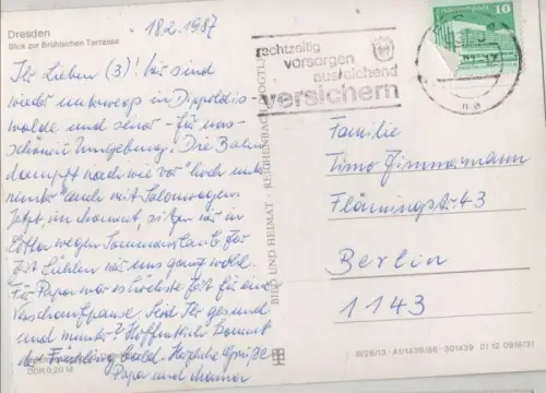 Dresden - Brühlsche Terrasse