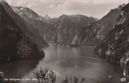 Königssee - mit Steinernem Meer - 1954
