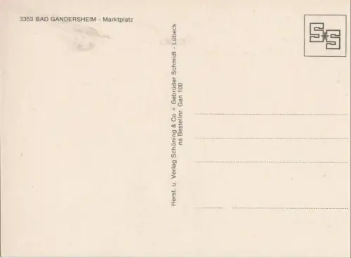 Bad Gandersheim - Marktplatz