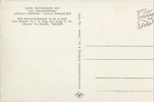 Teutoburger Wald - Hermannsdenkmal