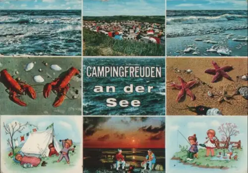 Campingfreuden an der See - mit 9 Bildern - 1979