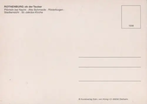 Rothenburg - 5 Bilder