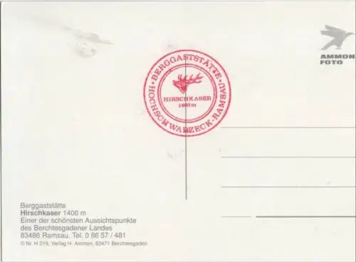 Ramsau - Rundblick vom Hirscheck