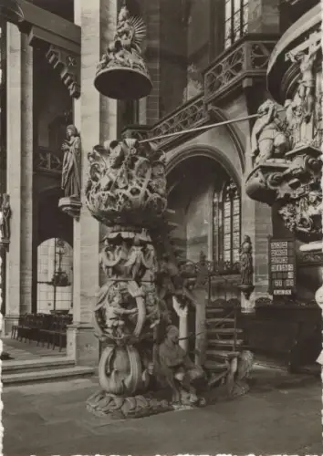 Freiberg, Sachsen - Dom, Tulpenkanzel