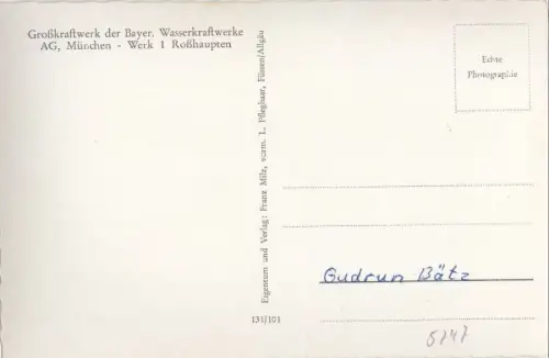 Forggensee - Kraftwerk