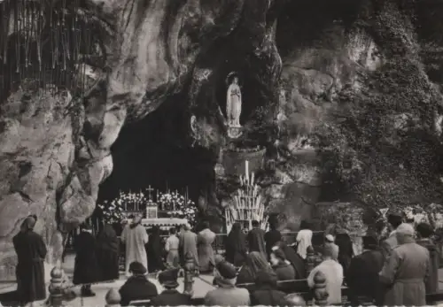 Frankreich - Frankreich - Lourdes - La Grotte Miraculeuse - ca. 1965