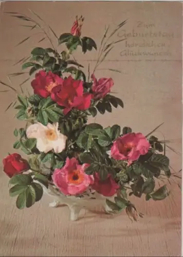 Zum Geburtstag Blumen