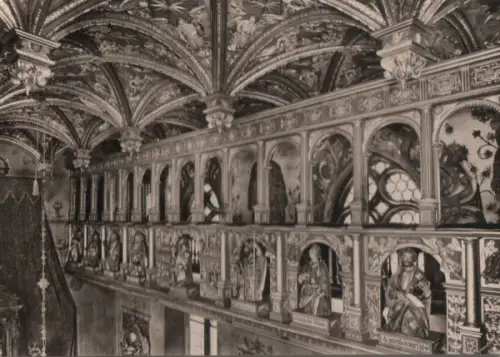 Heiligenberg - Schloß, Apostelgruppe - ca. 1955