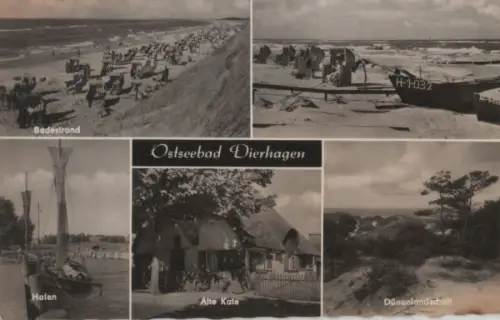 Dierhagen - u.a. Badestrand - 1968
