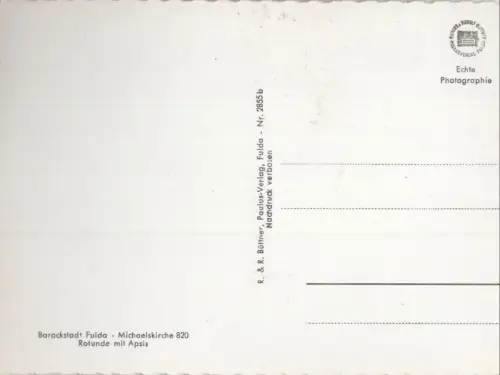 Fulda - Michaelskirche, Rotunde